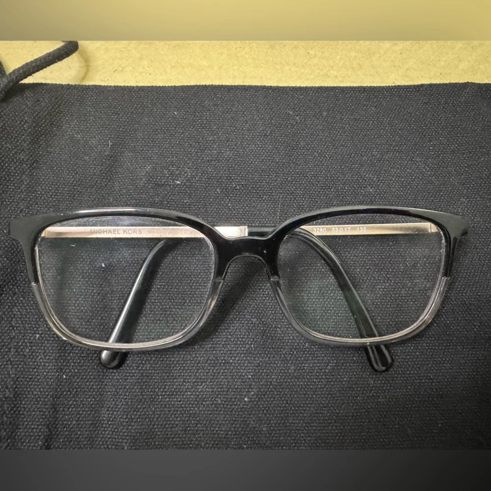 Micheal Kors Stylish Black Eyeglasses